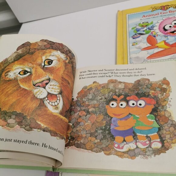 Muppet Babies Books Set of 5 Vintage Jim Henson Kids Stories Miss Piggy Kermit F - Picture 7 of 9